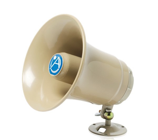 SC-15 COMPACT HIGH EFFICIENCY PAGING HORN 15W @ 8OHM , LIGHT BEIGE