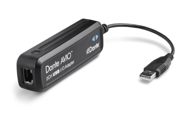 ADP-USBC-AU-2X2 DANTE AVIO USB COMPUTER OR MOBILE PHONE ADAPTER - 2 IN X 2 OUT USB