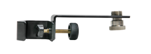 EB-1 SIDE EXTENSION BRACKET ALLOWS A PERSONAL MIXER FITTED WITH THE MT-1A TO ATTACH TO MIC OR MUSIC STAND