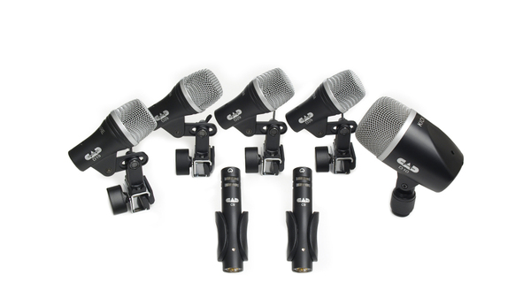 STAGE7 CAD PERCUSSION 7-PIECE  DRUM MICROPHONE PACK - (3) D29, (2) C9, D19,& D10