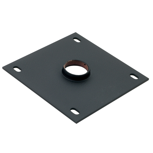 CMA110 8" FLAT CEILING PLATE BLACK, USE WITH ANY CMS FIXED OR ADJUSTABLE EXTENSION COLUMN