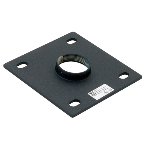 CMA115 CMA-115 FLAT 6" (152 MM) CEILING PLATE / BLACK