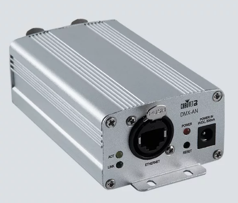 DMXAN2 CONVERTER FUNCTIONS AS AN ART-NET TO DMX OR DMX TO ART-NET INTERFACE.