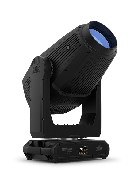 MAVERICKSTORM4PROFILE COMPACT AND LIGHTWEIGHT IP65 1250W LED, YOKE PROFILE FIXTURE INCL.  CMY + CTO COLOR MIXING