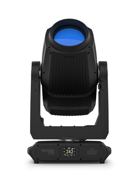 MAVERICKSTORM4PROFILE COMPACT AND LIGHTWEIGHT IP65 1250W LED, YOKE PROFILE FIXTURE INCL.  CMY + CTO COLOR MIXING
