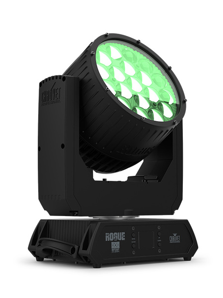 ROGUEOUTCAST2XWASH IP65 RGBW LED YOKE WASH FIXTURE, 5 ZONES OF LED CONTROL FOR PIXEL MAPPING CONTROL