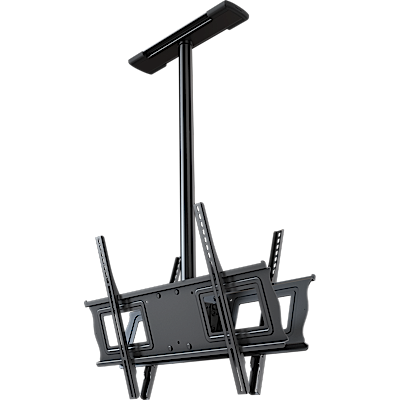 C63D-36 COMPLETE CEILING INSTALLATION KIT WITH 3' FIXED EXTENSION DROP FOR 37" TO 75" DUAL BACK TO BACK SCRE