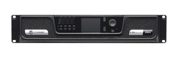 CDI4X600 4 CHANNEL POWER AMPLIFIER 600 WATTS PER CHANNEL 70 VOLT/100 VOLTS, 4/8OHM, DIGITAL SIGNAL PROCESSING