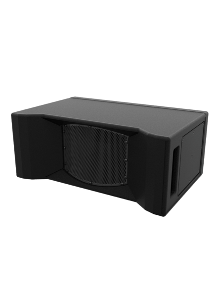SH110-T-B DANLEY SH110 TOURING VERSION LOW PROFILE FRONT FILL & COMPACT LOUDSPEAKER, 110° X 60° - BLACK
