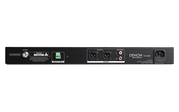 DN-300BR 1RU RACKMOUNT BLUETOOTH RECEIVER, INCLUDES REMOVABLE BLUETOOTH ANTENNA WITH 5FT BNC CABLE