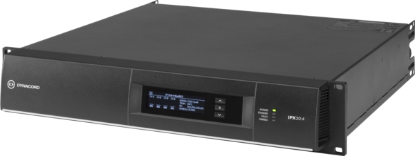 IPX20:4 DSP POWER AMPLIFIER 4X5000W WITH OMNEO/DANTE & FIR DRIVE, INSTALL