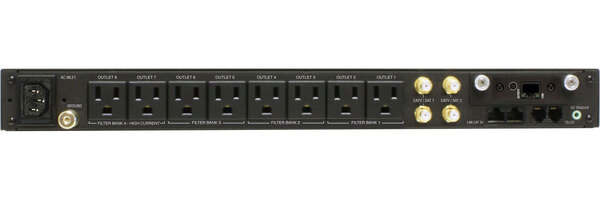 M4315-PRO PANAMAX 15 AMP POWER CONDITIONER, 8 INDIVIDUALLY CONTROLLED OUTLETS VIA RS232 OR BLUEBOLT