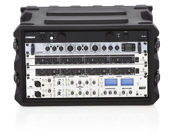G-PRO-6U-13 PRO-SERIES MOLDED MIL-GRADE PE RACK CASE; 6RU, 19" DEEP