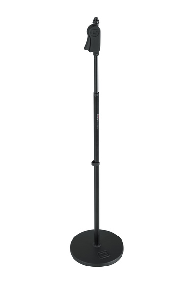 GFW-MIC-1000 FRAMEWORKS ROUNDBASE MIC STAND WITH STANDARD TWIST CLUTCH AND 10" BASE