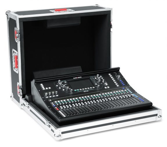 GTOURAHSQ6NDH G-TOUR CUSTOM FLIGHT CASE DESIGNED TO FIT THE ALLEN & HEATH SQ-6 MIXER