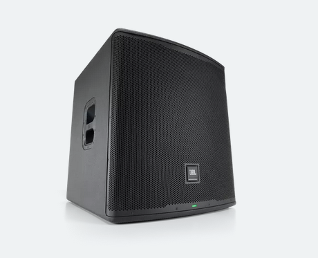 EON718S POWERED 18" SUBWOOFER -1500W PEAK, BUILT-IN 2-CHANNEL DIGITAL MIXER, MAX SPL: 131 DB