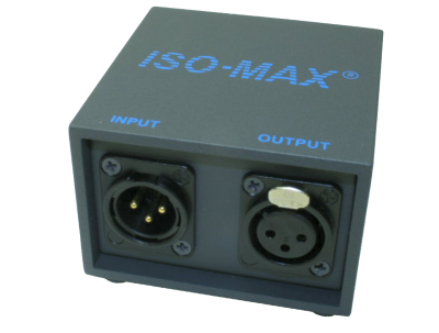 SUB-XX SINGLE CHANNEL ISOLATOR WITH EXTENDED LOW FREQUENCY RESPONSE FOR PRO AUDIO SUBWOOFERS