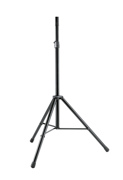 21436.177.55 21436   ALUMINUM SPEAKER STAND,  BLACK , TRIPOD 51.96-79.5 INCH , 88 # LOAD CAPACITY.  PUSH BUTTON