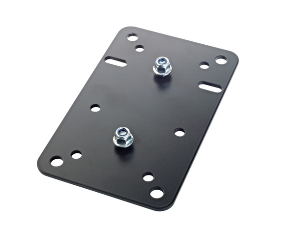 24352.000.55 24352   SPEAKER WALL MOUNT ADAPTER PLATE 1   BLACK