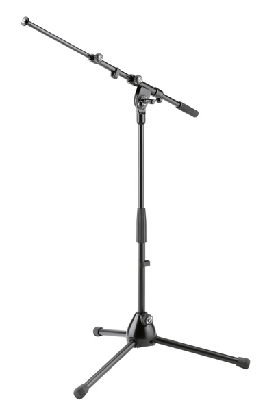 25900.500.55 259   TRIPOD MIC STAND WITH BOOM ARM, BOOM 18.5 TO 30.5, STAND 16.7 TO 25.4, BLACK