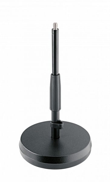 23325.500.55 23325   TABLE/FLOOR MICROPHONE STAND   BLACK