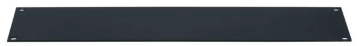 AFP-3 RACK PANEL-BLANK-3U, 1/8IN FLAT ALUMINUM, TEXTURED BLACK