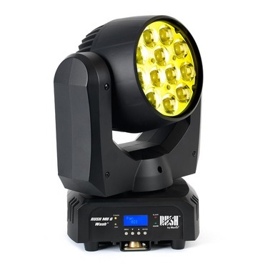 90280080 RUSH MH 6 WASH, MOVING HEAD,  COMPACT SINGLE LENS WASH LIGHT WITH RGBW COLOR MIXING