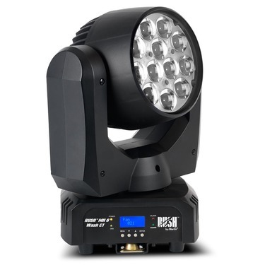 90280090 RUSH MH 6 WASH CT , MOVING HEAD, COMPACT SINGLE LENS WASH LIGHT WITH TUNABLE WHITE CONTROL