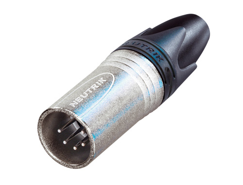 WHI-NC5MXX CONNECTOR - XLR - NEUTRIK, MALE INLINE, 5 PIN