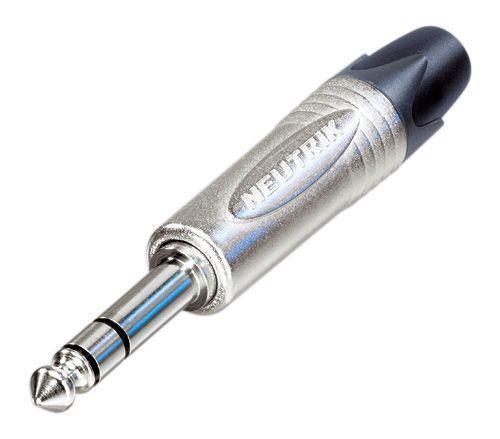 WHI-NP3X CONNECTOR - 1/4" - NEUTRIK, TRS, MALE INLINE