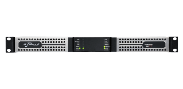 DUECANALI 804 DSP + D 2CH 800W FLEXIBLE AMPLIFIER WITH DSP AND AES67
