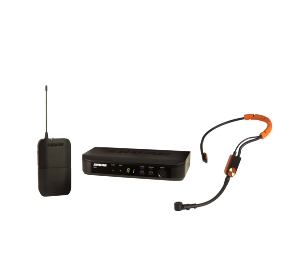 BLX14/SM31-J11 BLX WIRELESS FITNESS SYSTEM WITH BLX4 RECEIVER, BLX1 BODYPACK, & SM31-FH FITNESS HEADSET MIC