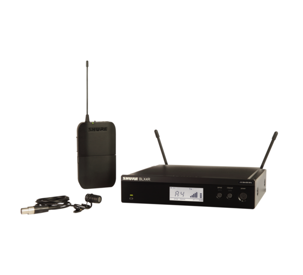 BLX14R/W85-J11 BLX WIRELESS LAPEL SYSTEM WITH BLX4R RECEIVER, BLX1 BODYPACK, & WL85 LAPEL CONDENSER MIC