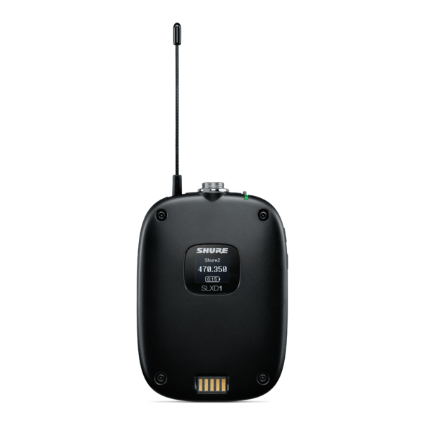 SLXD14-G58 SLX-D WIRELESS BODYPACK SYSTEM INCLUDES SLXD4 RECV, SLXD1 BODYPACK & WA302 INSTRUMENT CABLE / NO MIC