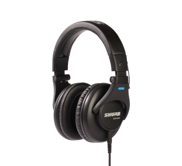 SRH440-BK SRH440 PROFESSIONAL STUDIO HEADPHONES DESIGNED FOR HOME & STUDIO RECORDING AND MONITORING