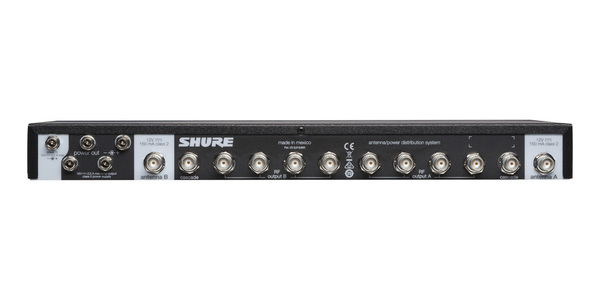 UA844+SWB FIVE-WAY ACTIVE ANTENNA SPLITTER & POWER DISTRIBUTION FOR QLX-D, ULX-D, SLX-D, & BLXR