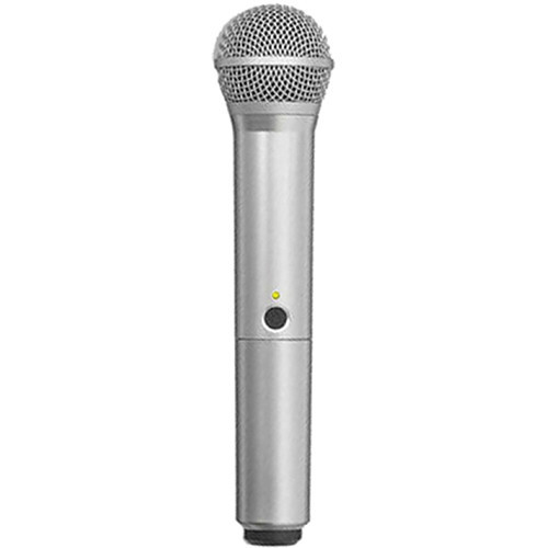 WA712-SIL BLX PG58 HANDLE ONLY (SILVER) COLOR HANDLE FOR BLX2 TRANSMITTER WITH PG58 CAPSULE LETS ARTISITS