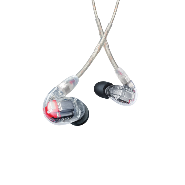 SE846G2CL SE846 GEN2 SOUND ISOLATING EARPHONES, CLEAR. INCLUDES STRAIGHT CABLE, FIT KIT, 1/4" ADAPTER, CASE