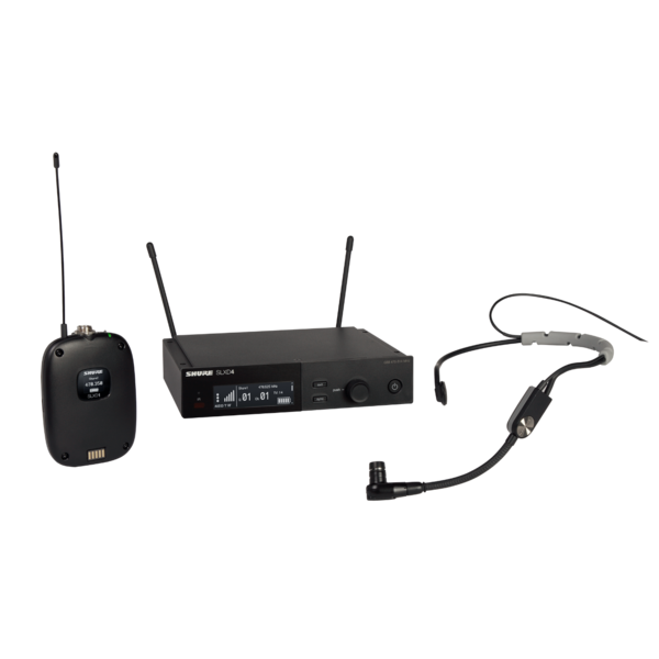 SLXD14/SM35-J52 WIRELESS SYSTEM, INCLUDES SLXD1 BODYPACK TRANSMITTER SYSTEM,SLXD4 RECEIVER & SM35 HEADSET MICROPHONE