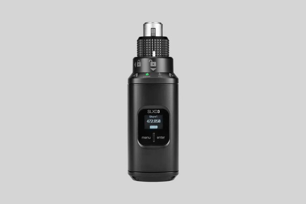 SLXD3=-G58 PLUG-ON DIGITAL WIRELESS TRANSMITTER FOR XLR - CONVERT ANY XLR SOURCE TO SLXD WIRELESSTRANSMITTER