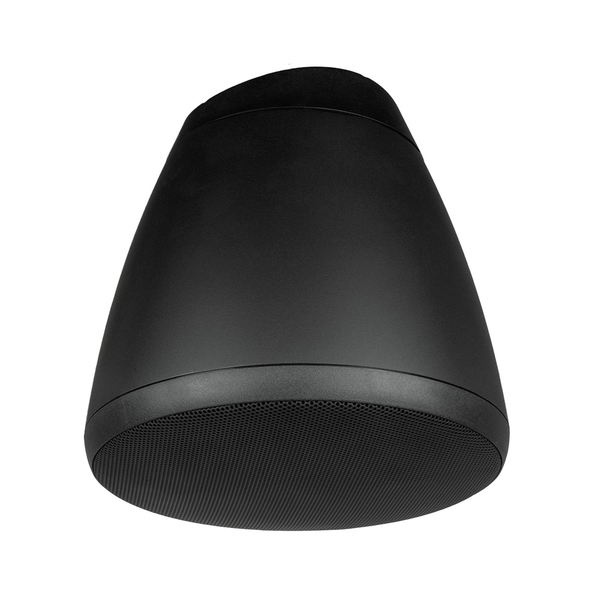 IPD-RS62-EZ-BK 6.5" PENDANT NETWORK SPEAKER, IP-ADDRESSABLE & DANTE ADDRESSABLE, POE OR 24V DC POWER, BLACK