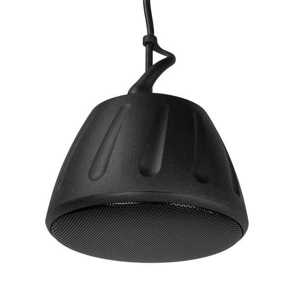 RS31-EZ-T-BK 3" FULL-RANGE PENDANT SPEAKER W/ XFMR, BLACK