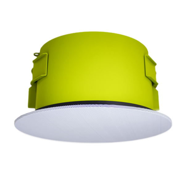 IPD4-CM62-BGM-II-WH 6" IP-ADDRESSABLE, 4-CHANNEL IN-CEILING SPEAKER WITH SEAMLESS MAGNETIC GRILLE