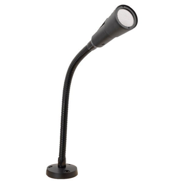 MGS1 DYNAMIC GOOSENECK MICROPHONE WITH PUSH-TO-TALK SWITCH