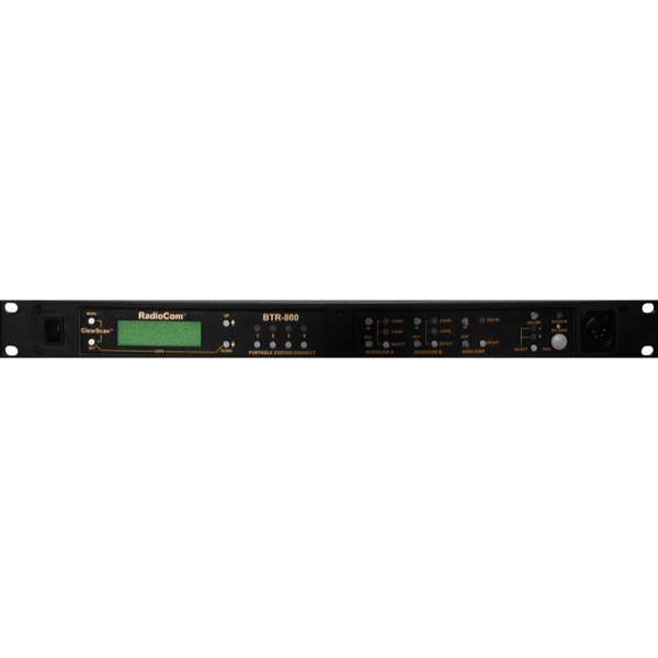 BTR-800-A3R BTR-800 BASE STATION RTS, A4F HEADSET JACK, A3 BAND