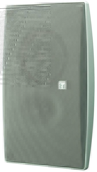 BS-1034 MUSIC/PAGING SPEAKER- SLIM BOX TYPE- 70V/100V TRANSFORMER (10W)- SPEAKER RECEPTACLE INCLUDED/ WHITE