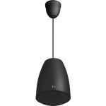 Q-PE-304BK PENDANT SPEAKER- 70.7/100 V TRANSFORMER (30 W) AND 8 OHM- BRACKET INCLUDED-  BLACK