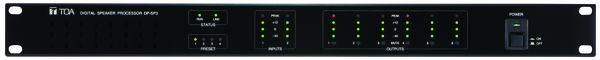 DP-SP3 CU 2 IN / 6 OUT CHANNEL DIGITAL SPEAKER SYSTEM PROCESSOR
