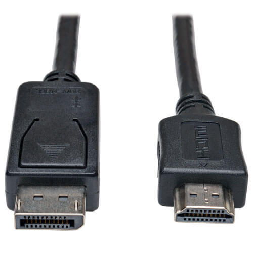 P582-025 DISPLAYPORT TO  HD AUDIO/VIDEO ADAPTER CABLE M/M 1080P 25'