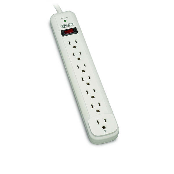 TLP712 TRIPP LITE SURGE PROTECTOR STRIP 120V 7 OUTLET 12FT CORD 1080 JOULE